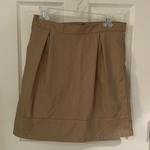 Girls Lands End Khaki Skirt - uniform